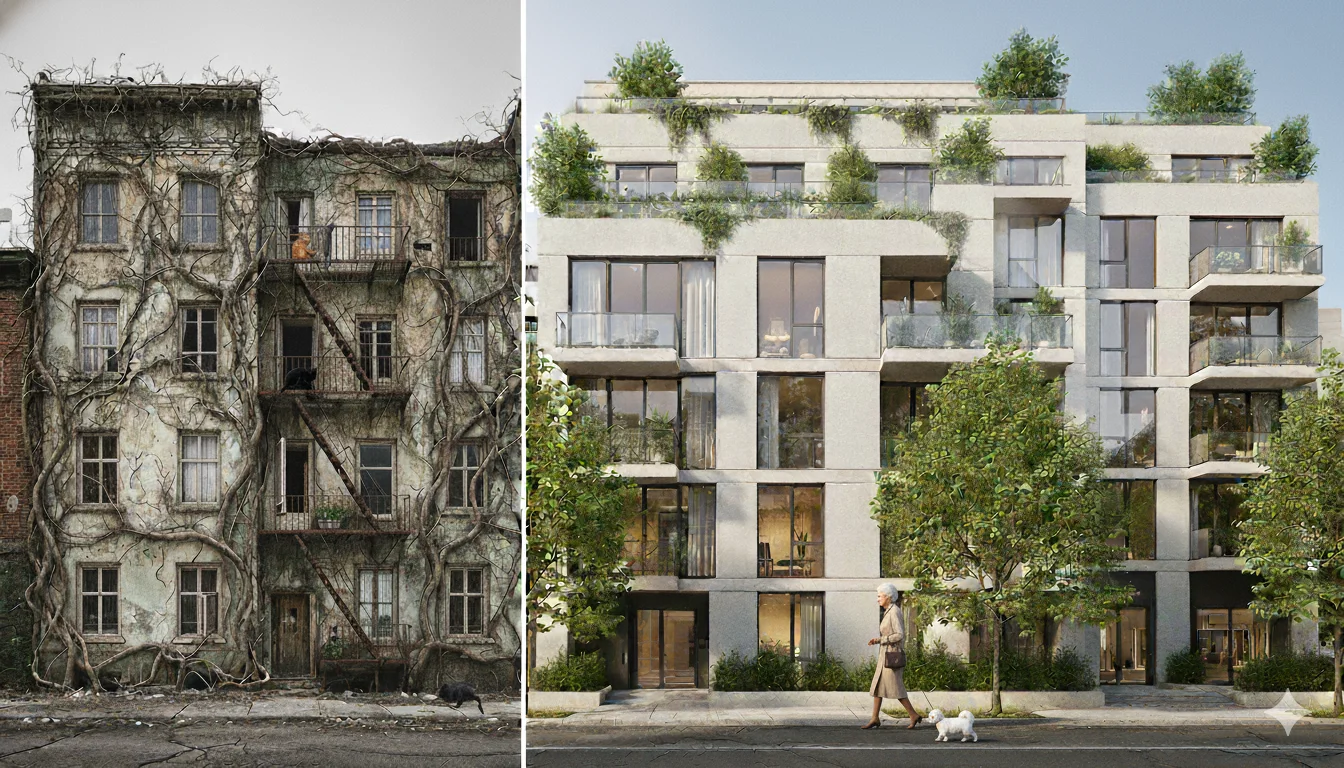 Старі будинки як новий ресурс: що змінює житлову кризу в Україні